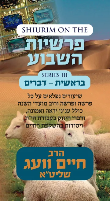 R’ Chaim Weg Chumash Series 3