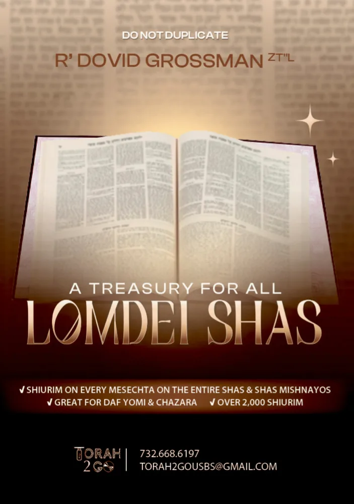 R’ Dovid Grossman Full Shas and Mishnayos Collection
