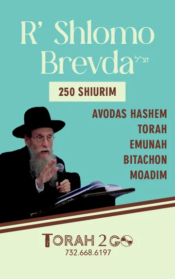 Rav Shlomo Brevda ZT"L Full Collection