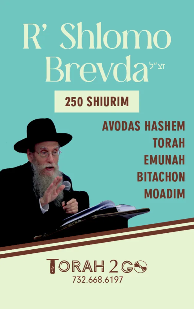 Rav Shlomo Brevda ZT"L Full Collection