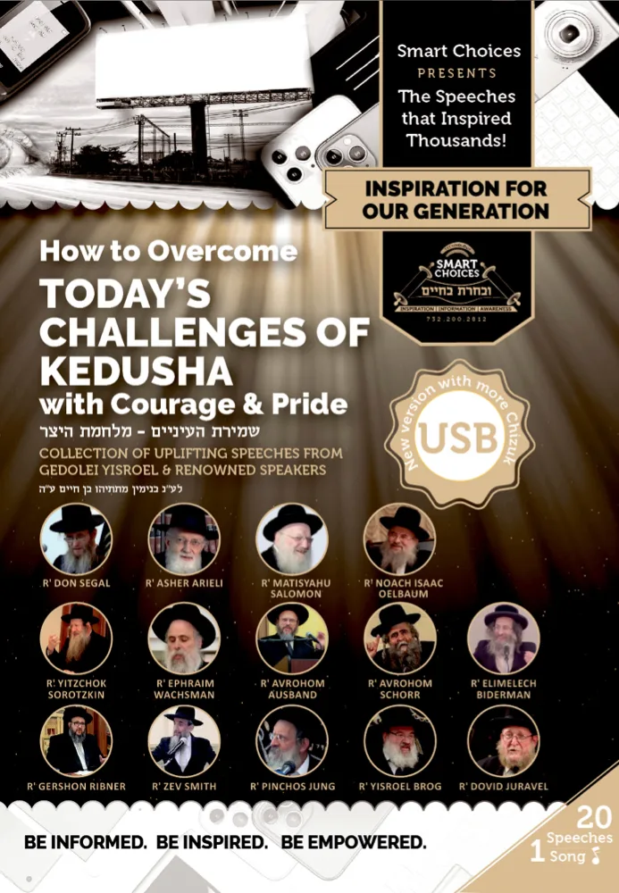 Smart Choices-Today’s Challenges of Kedusha
